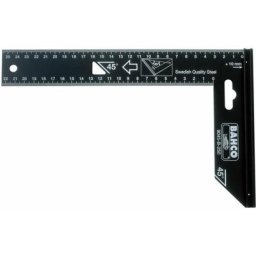 Bahco - 9045-B-400 Équerre de précision en acier 400 mm