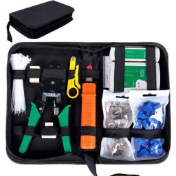 9 en 1 Professional Testeur de Network Réseau Câble Kits d'Outils de Réparation d'Ordinateur Net