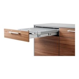 Ferrure complète pour table escamotable type petit déjeuner - Pour caisson de largeur : 900 mm