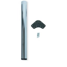 Pieds pour table d. 80 mm en acier