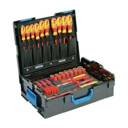 Assortiment d'outils 1100-1094 vde hybrid 53 pièces dans l-boxx® pour électricien - Gedore
