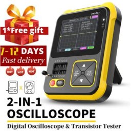 Oscilloscope numerique a ecran couleur tft, generateur de Signal avec batterie au Lithium integree,