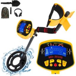 Detecteur De Metaux Detecteur D'or +ecran Lcd +casque +pelle Impermeable Hd