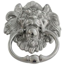 BDD - Anneau de placage chromé Tabouret de bar tête de lion/chaise de salle à manger/bouton de