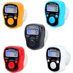 Leisei - Finger Counters-5 Finger Led Digital Electronic Digital Hand Tally Mini Compteur manuel