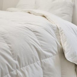 Couette Duvet Été - Légère et Gonflante - 150g/m2 90% Duvet de Canard - Enveloppe 100% coton