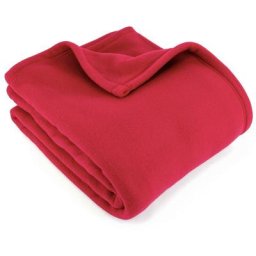 Couverture TEDDY 100% Polyester 350 g/m2 220x240 cm - Rouge Framboise