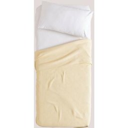 Sklum - Couverture Polyvalente en Coton Gaufré (150x220 cm) Bimba Mousse Citron - Mousse Citron