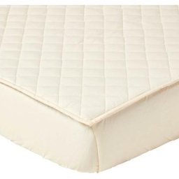 Homescapes - Protège-matelas en coton Bio matelassé, 90 x 190 cm - Beige