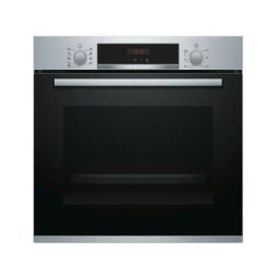 Bosch - Four Pyrolyse encastrable inox 71L multifonction chaleur tournante - Inox