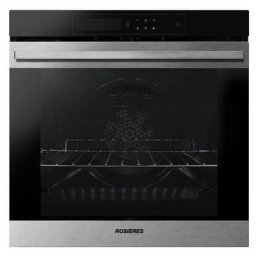 Four Multifonction Pyrolyse 80L 3400W Rail Télescopique - Noir - Rosiere