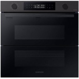 Four encastrable 76l 60cm pyrolyse carbone Samsung NV7B45502AB - noir