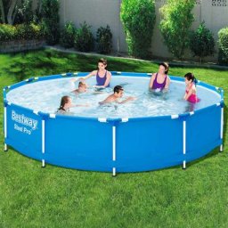 Soldes - Bestway Ensemble de piscine Steel Pro Cadre 366x76 cm,design Pratique Deco594160