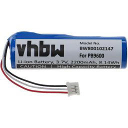 Li-Ion batterie 2200mAh (3.7V) pour télécommande Home Control Marantz RC9001 comme Philips PB9600.