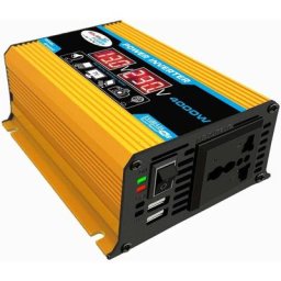 Convertisseur 12V 220V Pur Sinus 4000W Onduleur à Onde Sinusoïdale Pure Transformateur avec