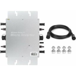 WVC-1200 Onduleur Solaire Micro Onde Sinusoïdale Puissance Solaire Photovoltaïque étanche Banque