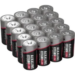 Ansmann Piles Baby c 1,5V (lot de 20)