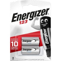 Pile lithium - photo - 123 - lot de 2 Energizer 168495