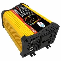 ConvertisSeur de Tension de Voiture 500W 12V en 220V Double usb 163 100 77 mm Protection de tension