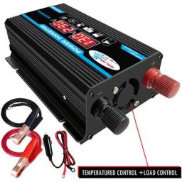 Convertisseur 12V 220V Pur Sinus 4000W Onduleur à Onde Sinusoïdale Pure Transformateur avec