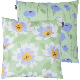 Coussins d'assise, Lot de 2, 43cm x 43cm, Coussins de Siège, Résistant à l'eau, Coussins