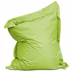 Pouf de jardin en polyester vert 140 x 120 cm - Vert