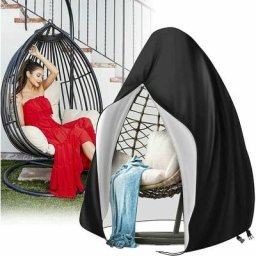Bâche de protection 195 120cm Housse de Chaise Oeuf, Housse de Chaise Suspendue de Patio Housses