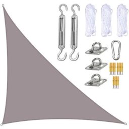 Voile de parasol à angle droit en tissu Oxford, store de terrasse, coupe-vent, résistant aux uv,