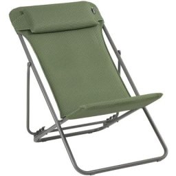 Lafuma Mobilier - LaFuma LFM5175 Olive maxi transat + Transat bec