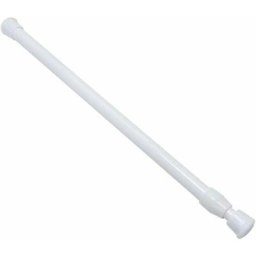 Tringle télescopique réglable, rideau de douche extensible en fer, tringle à rideau légère pour