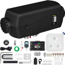 Chauffage de Stationnement Diesel, 5kW 24V Rechauffeur deAir Diesel, Controle par Telecommande