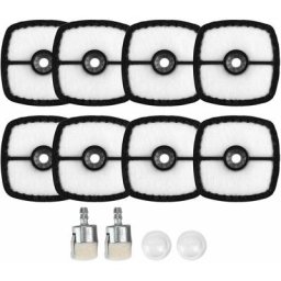 Kit de Mise au Point du Filtre à air Echo, 8 pièces Kit de Bougie d'allumage de Filtre à Carburant