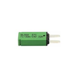 Mini Fusible à Lame de Disjoncteur 30 a dc 14 v, 35 x 12 x 6 mm, pour Voiture, Moto, Camion,