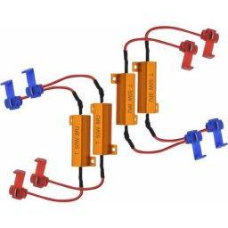 4pcs 50W 8 ohms Résistances de Charge led Résistance de Charge de Phare Feux de Brouillard Décodeur