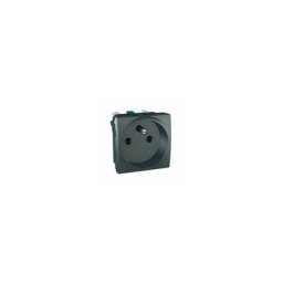 Prise 2P+T 16A couleur graphite bornes auto mecanisme sans support ni plaque UNICA