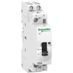 Contacteur à commande manuelle ACTI9 ICT 25A 2 NO 230 - 240VCA - SCHNEIDER ELECTRIC - A9C25732