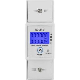 Compteur d'énergie monophasé 5-80A 230V 50Hz Compteur d'énergie monophasé à rétroéclairage lcd,