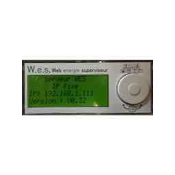 Afficheur lcd pour Web Energie Superviseur wes