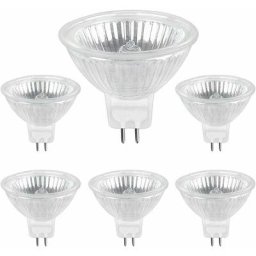 Ampoule Halogene GU5.3 35W 12V, 400lm Blanc Chaud 2700K Dimmable, Ampoule Spot Halogène MR16, pack