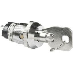 CKL13EFW01 CKL13EFW01 Commutateur à clé 250 v/ac 3 a 1 x On/Off/On 2 x 45 ° 1 pc(s) - Nkk Switches