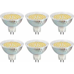 Ampoule GU5.3 led 12V 3W Blanc Froid 6000K, Ø50mm, 120 Degrés, Équivalent GU5.3 35W 50W, 500LM,