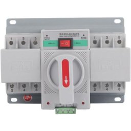 1pc 380V 63A 3P Mini disjoncteur de commutateur de transfert automatique à double alimentation