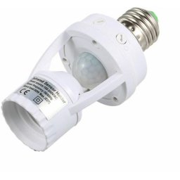 Ampoule Led De Capteur De Mouvement P27 E27, Commutateur De Support De Lampe Automatique
