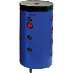 Bouteille de mélange, ballon tampon - 4 piquages - Capacité : 300 L - pose sur pieds