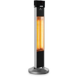 Klarstein Chauffage Electrique à Infrarouge, Chauffage de Jardin de 2000W, Chauffage Interieur et