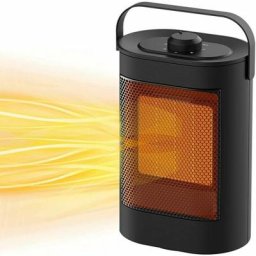 Chauffage Céramique ptc électrique, Radiateur Soufflant 1500W à économie d'énergie Silencieux,