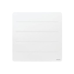 Radiateur connecté électrique horizontal à chaleur douce Nirvana Néo 750W blanc - Blanc