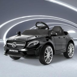 LBF - Voiture électrique pour enfants 12V, télécommande, vitesse 3Km/H, lumières led, charge 30kg