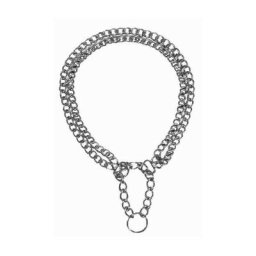 Collier d'arrêt, 2 rang l-xl 55 cm/2,5 mm pour chien Trixie Gris