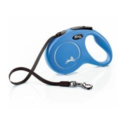 Laisse New Classic m Tape 5 m blue Flexi CL20T5-251-BL-20 - Bleu
